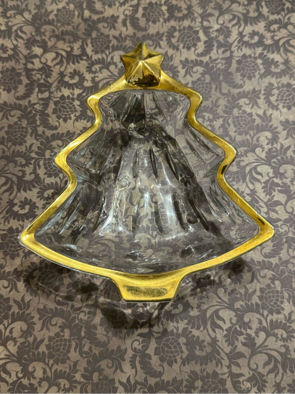 VINTAGE STUDIO NOVA MIKASA CHRISTMAS TREE DISH